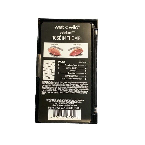 Wet n Wild eye & lip combo: “Rosé in the Air” & “Wine is the Answer” - Picture 3 of 6